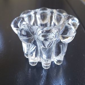 Reims of France Crystal Candlestick Holder
